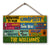 Personalized Camping Proudly Serving Custom Wood Rectangle Sign, Camping Gift