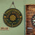 Personalized Darts Club Good Times Good Friends Custom Wood Circle Sign