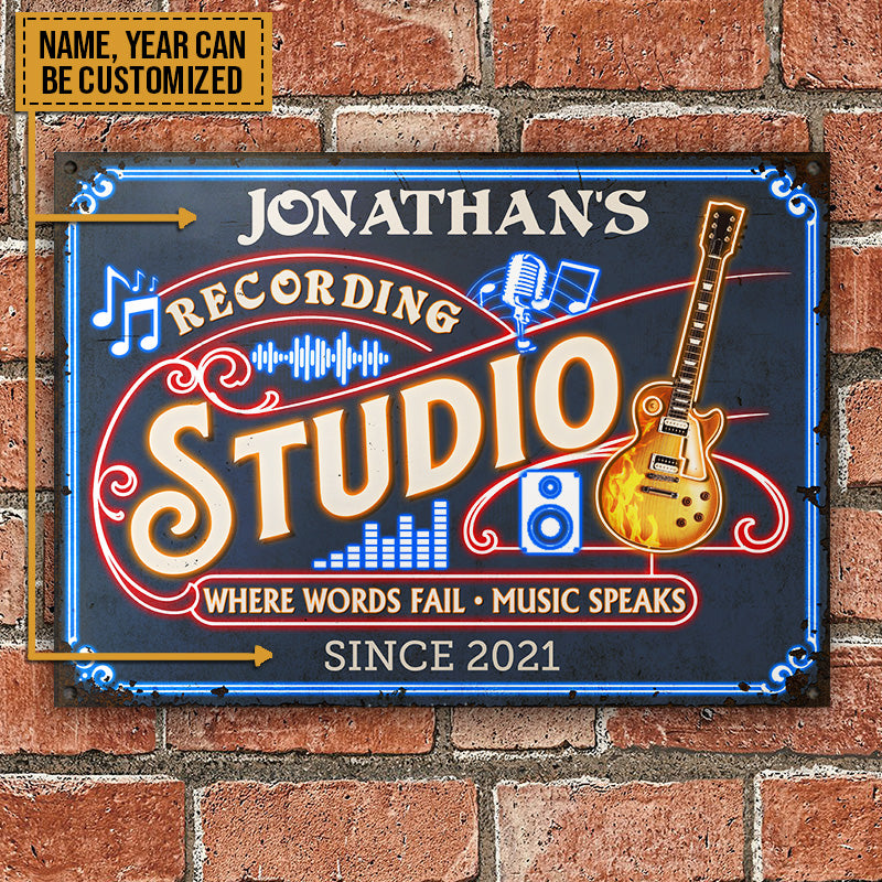 Personalized Electric Gibson Les Paul Recording Studio Custom Classic Wander Prints