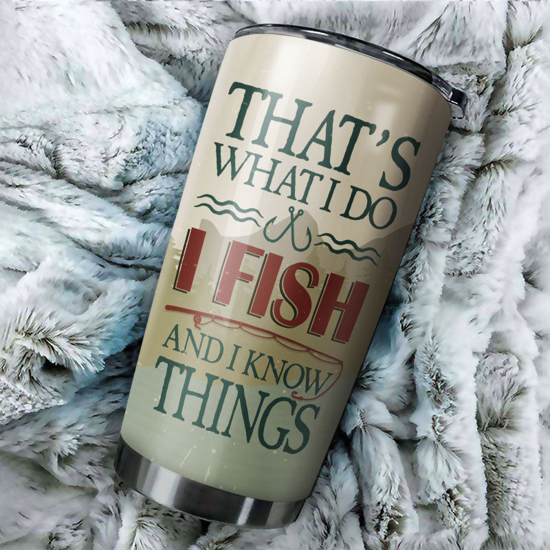 Personalized Fishing I Fish Customized Tumbler - Wander Prints™