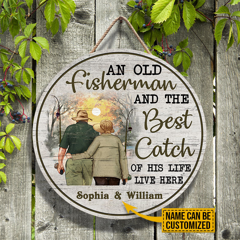 Personalized Fishing An Old Fisherman And The Best Catch Ugly 3D
