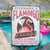 Personalized Flamingo Lounge Cocktail Customized Classic Metal Signs