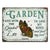 Wander Prints Gardener Gift, Birthday Gifts For Mom, Mom, Grandma, Grandpa Who Love Garden - Butterfly Garden Sign Unique House Warming Gift For Gardening Lovers, Rustic Metal Sign, Garden Stake, Yard Patio Outdoor Decor