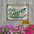 Personalized Garden Pollinator Friendly Welcome Custom Classic Metal Signs