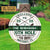 Personalized Golf 19th Hole Proudly Serving Custom Wood Circle Sign