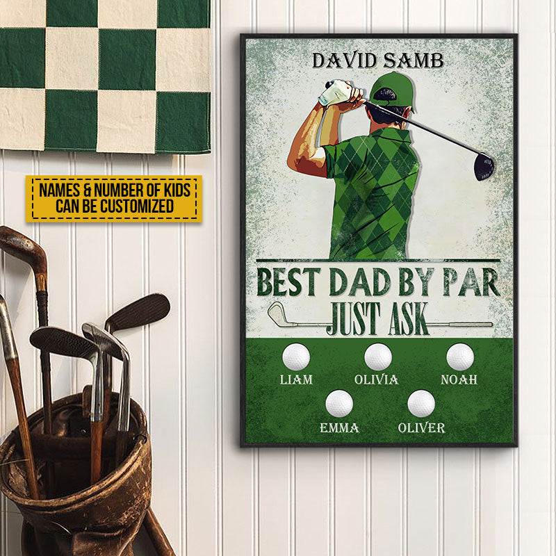 Best. Dad. Ever. Personalized Golf Club Cover