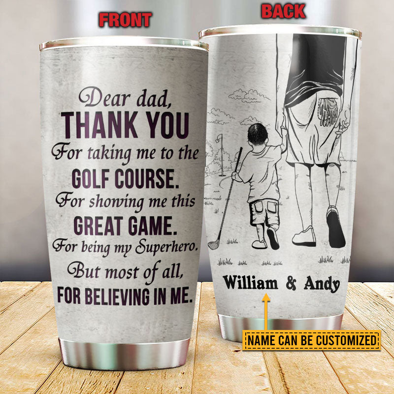 May the Course Be With You - Custom Golf Engraved YETI Tumbler