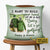 Personalized Golf Old Couple Hold Your Hand Custom Pillow
