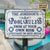 Personalized Pool Rules At Your Own Risk Customized Classic Metal Signs