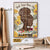 Personalized Sunflower Afro God Says You Are Customized Poster