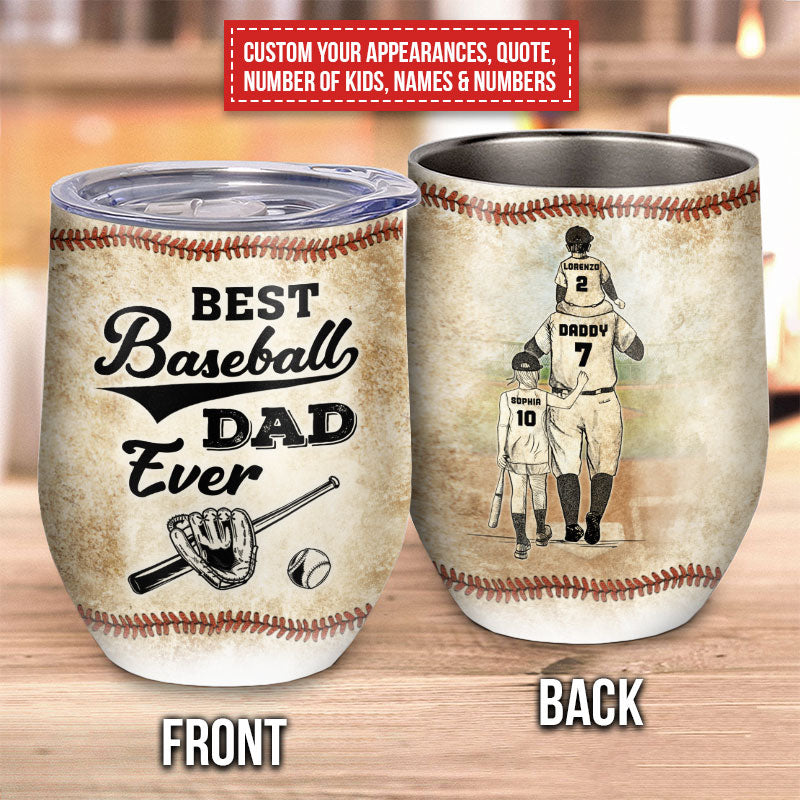 BEST DAD SCRIPT | Personalized Metal Coffee Mug