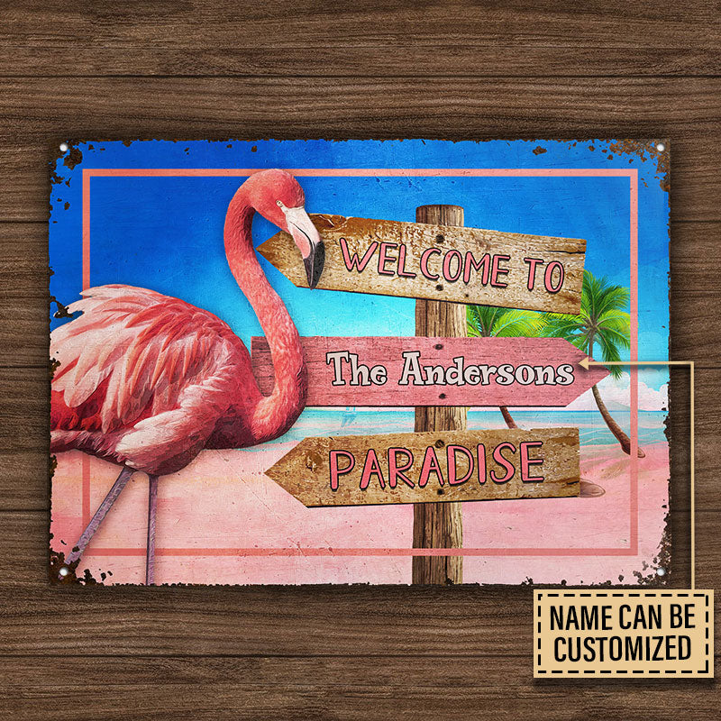 Deco Flamingo Personalized Can Coolers