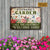 Personalized Garden Pollinators Welcome Here Customized Classic Metal Signs
