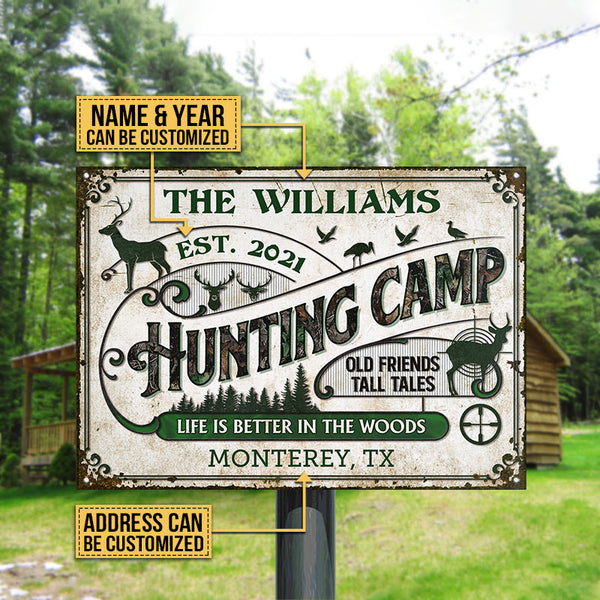 Hunt Club Vintage Sign - Personalized