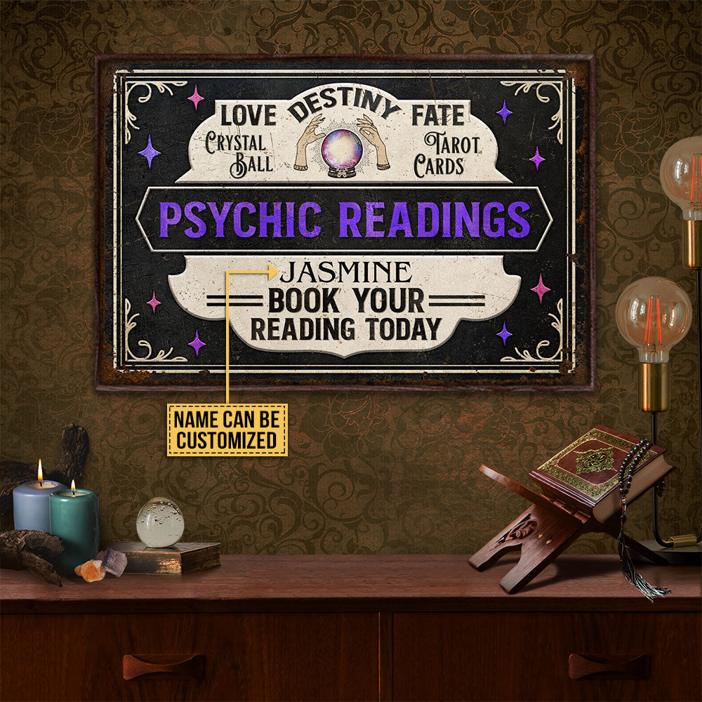 Personalized Tarot Psychic Reading Customized Poster