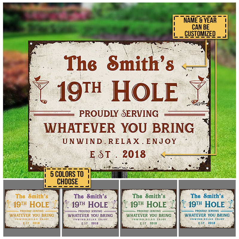Personalized Golf Color Proudly Serving Customized Classic Metal Signs