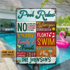  Pool Signs and Decor Outdoor Bad Decisions Make Good