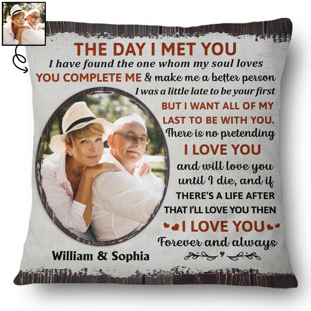 Family Couple The Day I Met You - Couple Gift - Personalized Custom Tu -  Wander Prints™