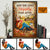 Reading Girl And She Lived Happily Ever After Custom Poster, Gift For Book Lovers