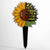 Sunflower In Love With The Sunshine - Garden Sign - Personalized Custom Sunflower Acrylic Plaque Stake