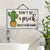Succulent Don't Be A Prick Customized Wood Rectangle Sign
