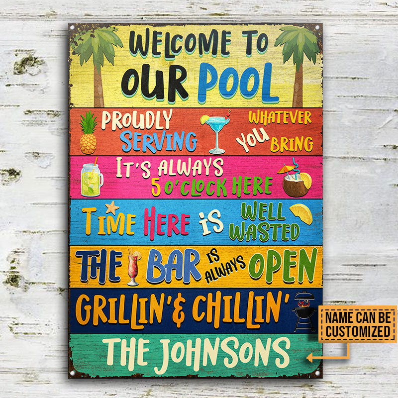 Pool Sign, Flamingo Sign, Personalized Pool Sign, Carved good Wood Signs, Palm Tree Sign, Pool Decor, Bar Signs, Flamingo Decor, Christmas Gift