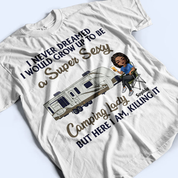 Never Dream Id Grow Up To Be A Sexy Chargers Lady Football T-Shirt