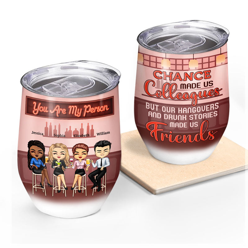 Friends You Can Drink With Wine Tumbler