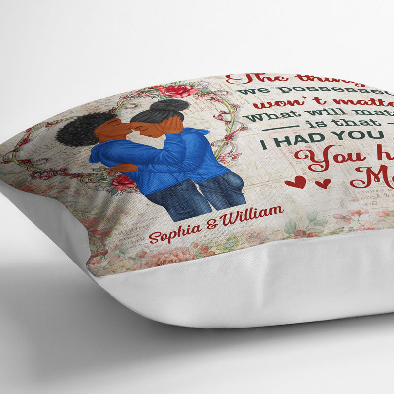 Personalized Pillow, The Day I Met You, Gifts For Him, Gifts For Her, —  GearLit