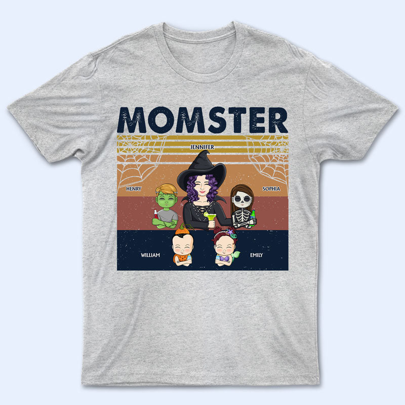 Momster Mom And Kids Costume - Gift For Women - Personalized Custom T Shirt