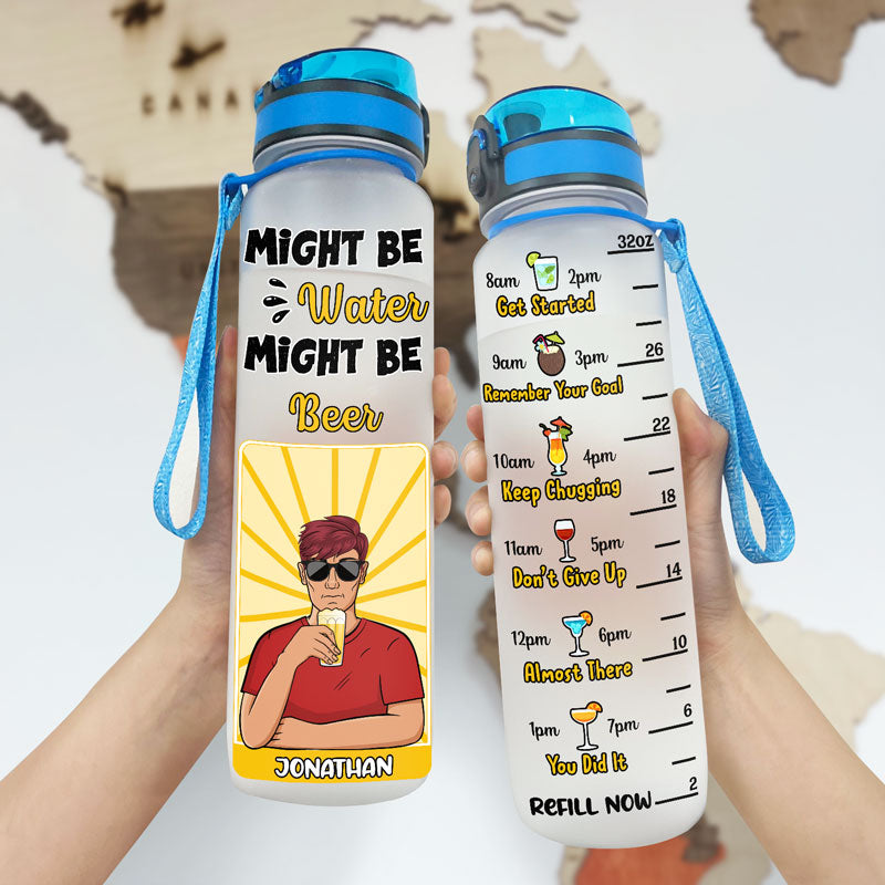 Sloth Water Intake Bottle Tracker