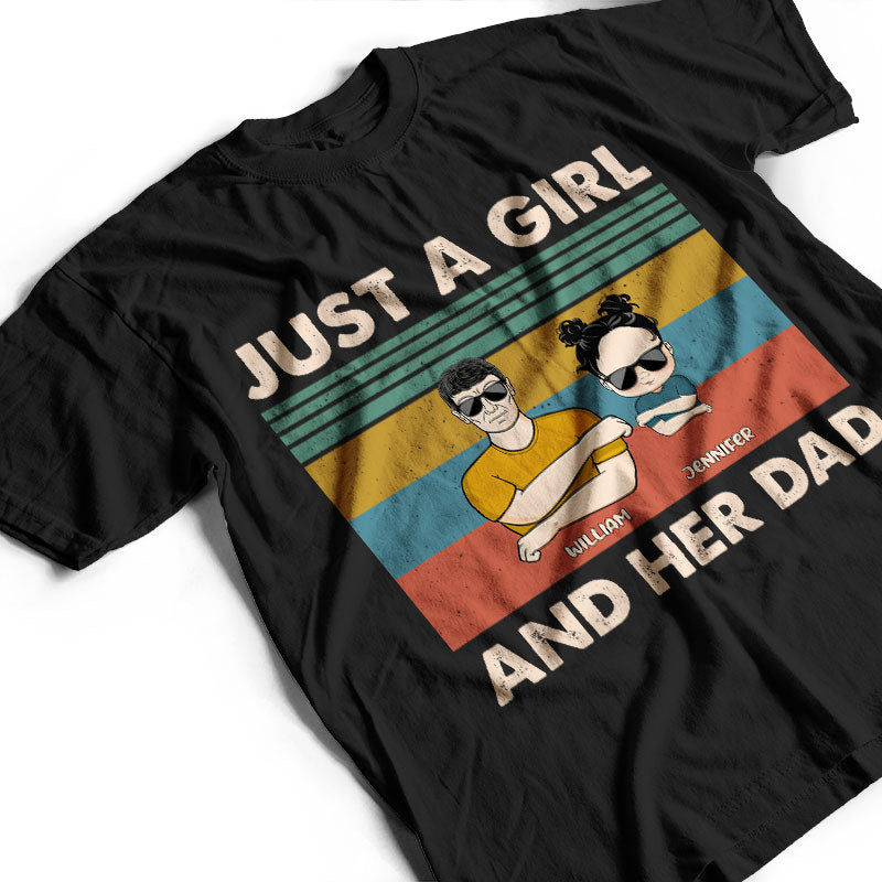 Just a Dad and his Girl SVG • Just a Girl and her Dad SVG Matching T-shirts  Designs