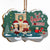 Bestie Christmas Bestie Forever - Christmas Gift For BFF - Personalized Custom Wooden Ornament