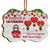 Christmas Grandparents Grandkids Are Tied Together - Personalized Custom Wooden Ornament