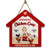 Pampered Chickens Live Here - Chicken Coop Decoration - Personalized Custom Shaped Wood Sign