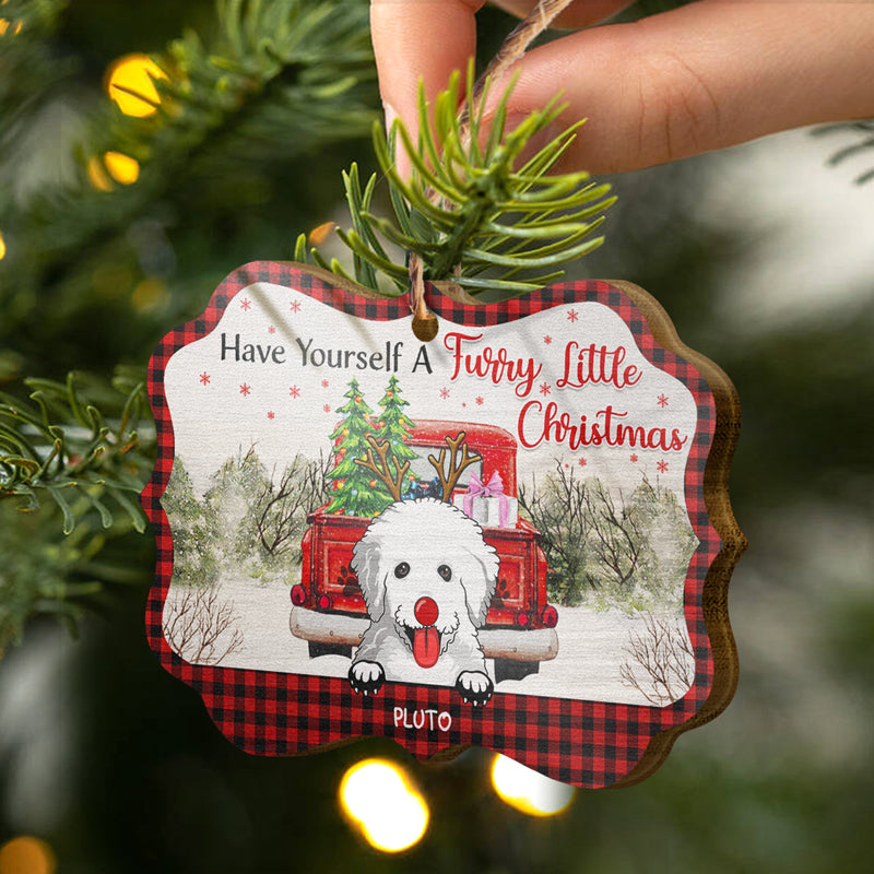 Have Yourself A Furry Little Christmas - Personalized Ornament For