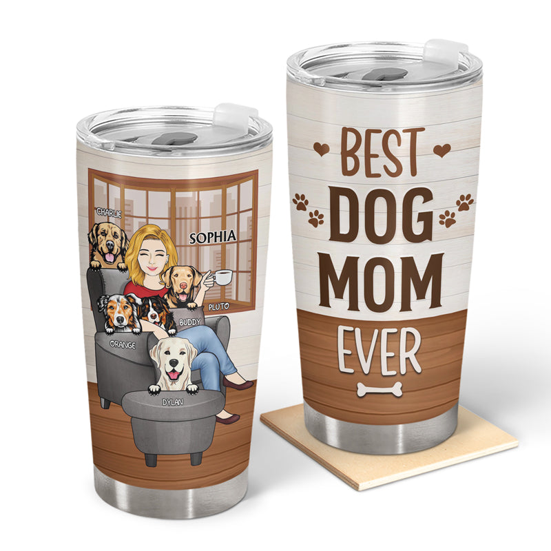 Dog Mom Laser Engraved YETI Rambler Tumbler Rescued Mama Fur Mama Dog Lover  Gift Christmas Gift Dog Rescue Dog Mom Mug Puppy 