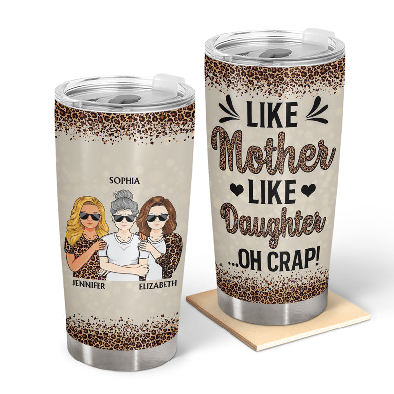 Always My Mother Forever My Friend - Gift For Mom - Personalized Custom Tumbler