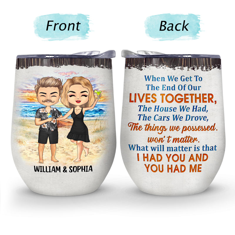 Drinking Buddies Husband Wife - Couple Personalized Custom 4 In 1 Can -  Pawfect House ™