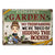 No Trespassing We're Tired Of Hiding The Bodies Gardening - Gift For Dog Lovers - Personalized Custom Classic Metal Signs