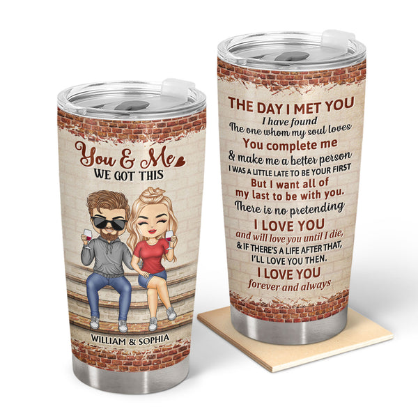 Husband & Wife Drinking Buddies For Life - Couple Gift - Personalized -  Wander Prints™