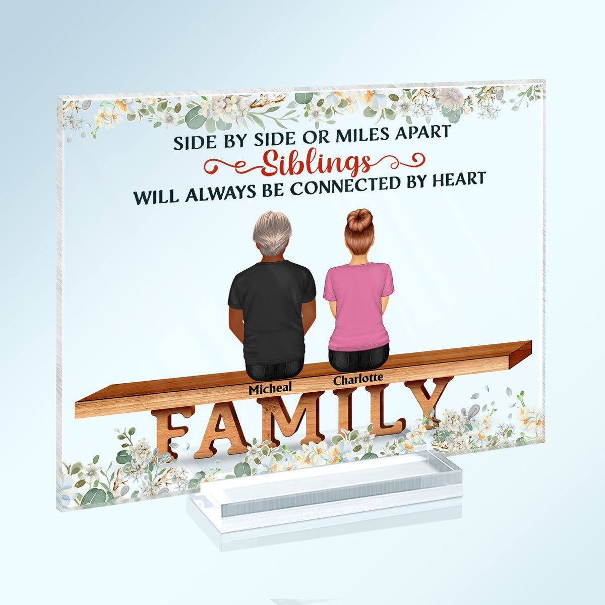 Family The Greatest Gift Our Parents Gave Us Was Each Other - Memorial - Wander Prints™