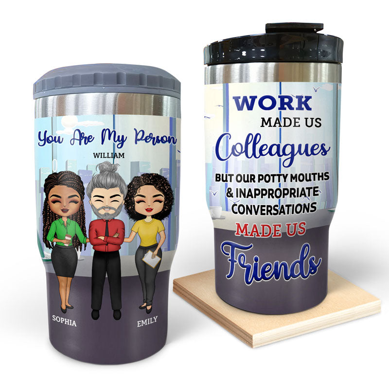 Work Made Us Colleagues Office Besties - Gifts For Colleagues - Person ...