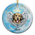 I'm Always With You Dog Lovers, Cat Lovers - Christmas Pet Memorial Gift - Personalized Custom Circle Ceramic Ornament