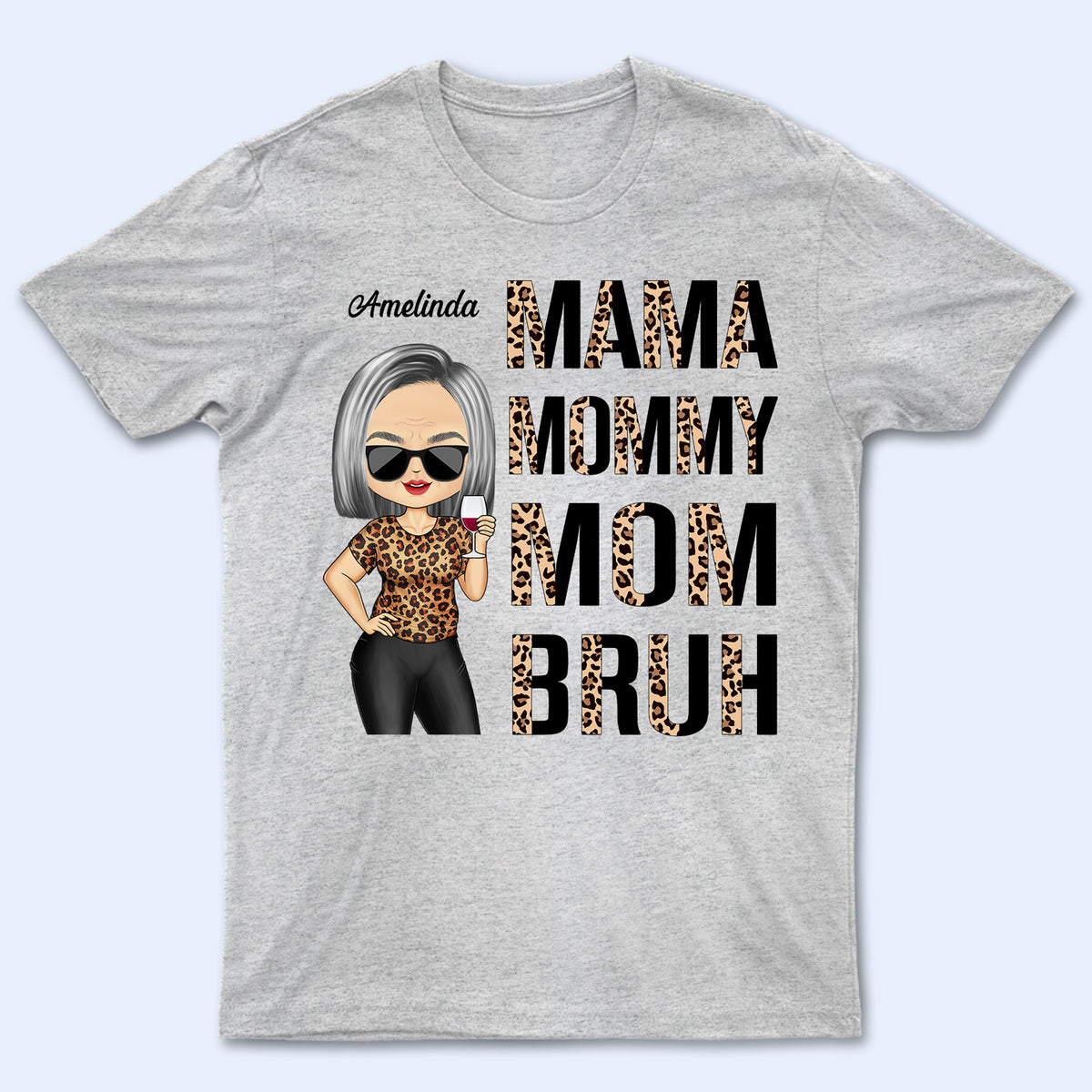 Mother's Day Skinny Tumbler, Mama, Mommy, Mom, Bruh Mug