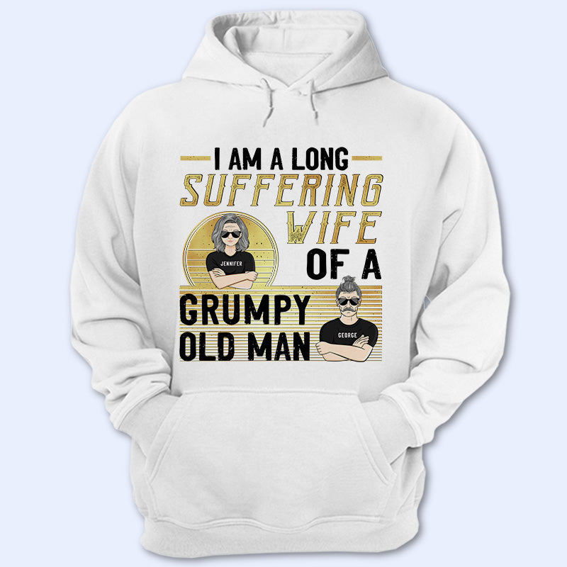 Long Suffering Wife - Couple Gifts - Personalized Custom Hoodie