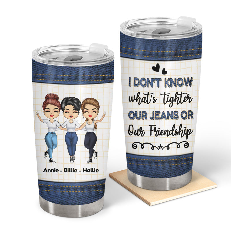 Bestie insulated tumblers, Friendship tumbler with lid and straw, Best -  Best Custom