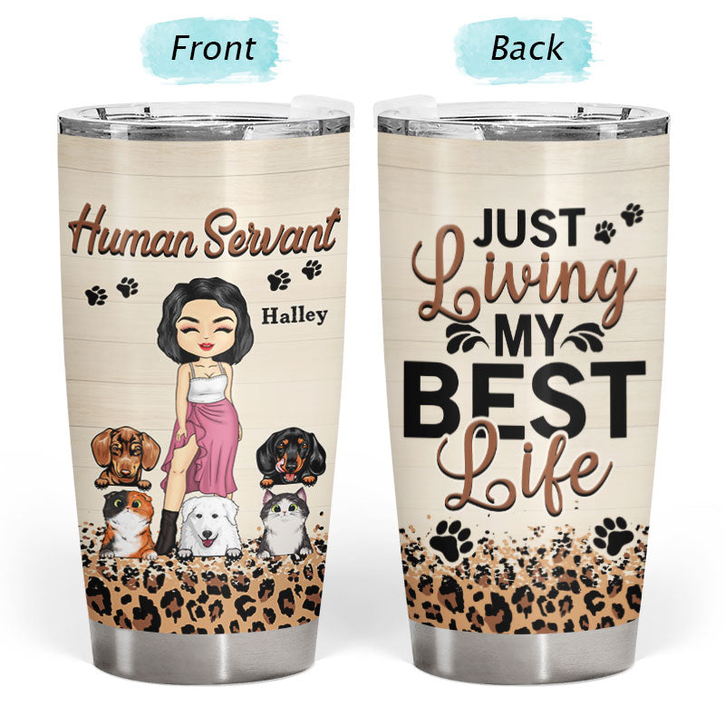 Best Fur Mama Ever - Personalized Tumbler Cup