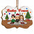 Christmas Bestie Forever Best Friends - Gift For BFF - Personalized Custom Wooden Ornament