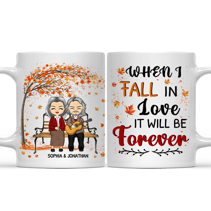 Autumn It Will Be Forever - Gift For Couples - Personalized Custom Mug